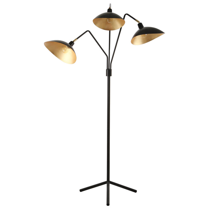 Hopson 70" Tree Floor Lamp AllModern Base Finish: Black