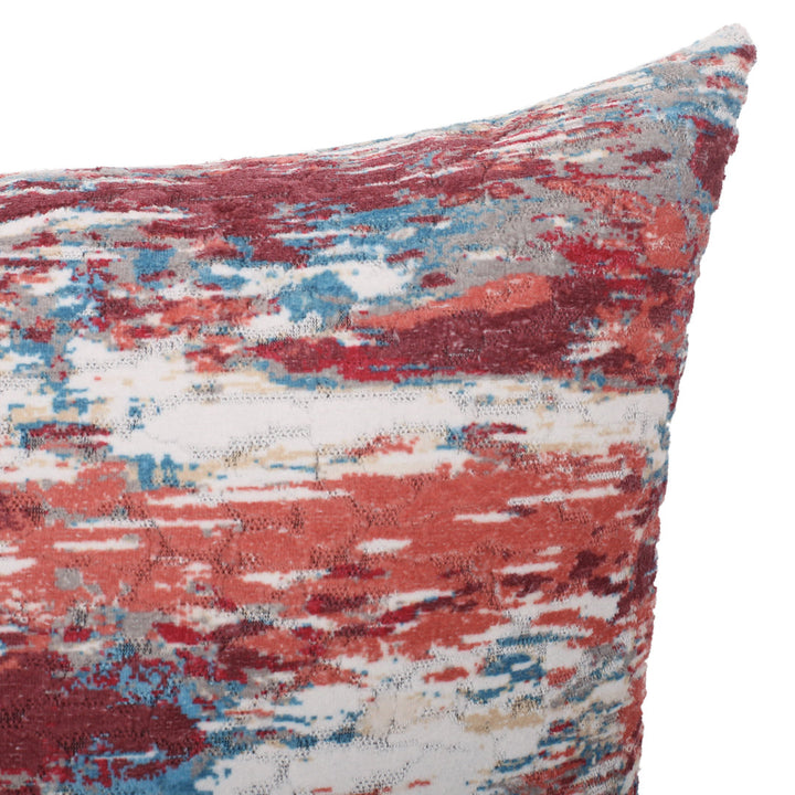 Jordana Square Pillow Cover & Insert Le Pouf Color: Claret