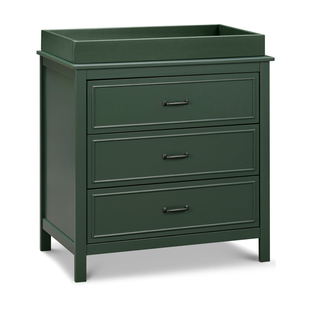 Charlie 3 Drawer Dresser daVinci Color: Forest Green