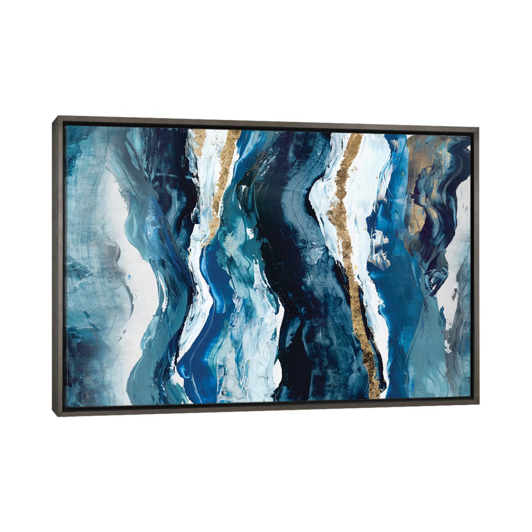 Effectus II by Isabelle Z - Wrapped Canvas Print The Twillery Co.® Size: 40" H x 60" W x 1.5" D Format: Dark Rustic Wood Framed