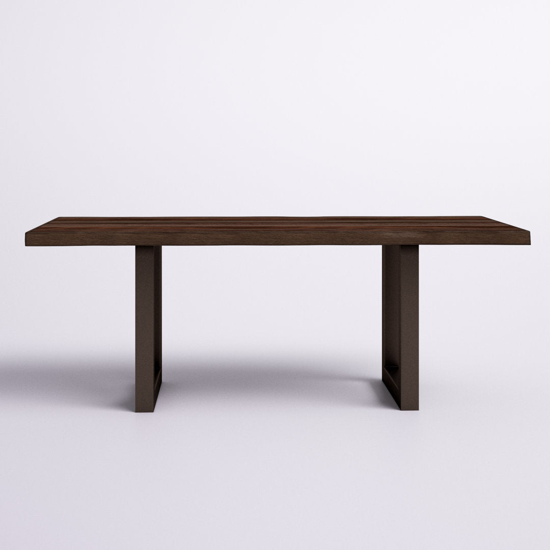 Lonan 80" Dining Table Mistana™ Top Color: Gray
