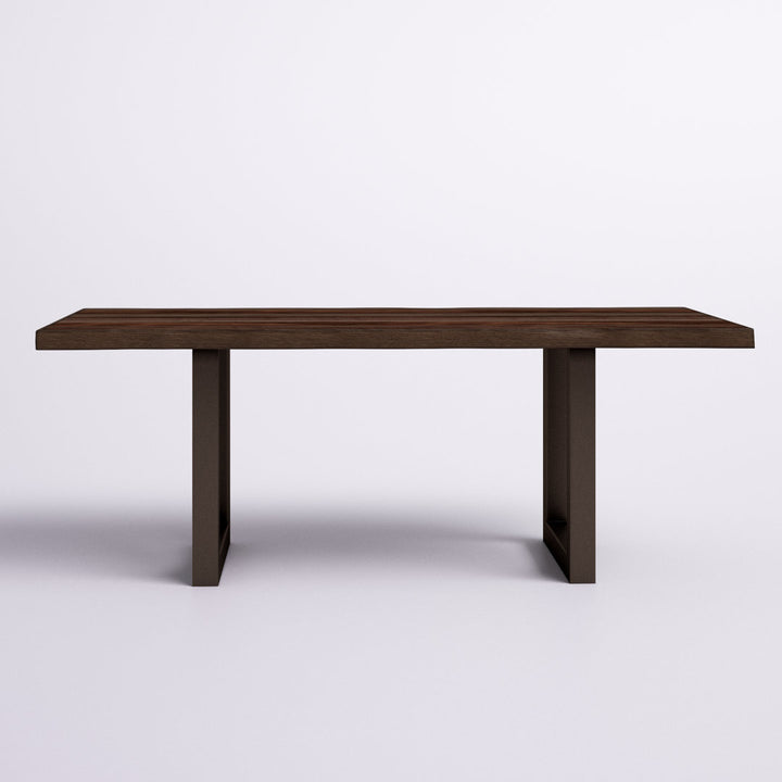 Lonan 80" Dining Table Mistana™ Top Color: Gray