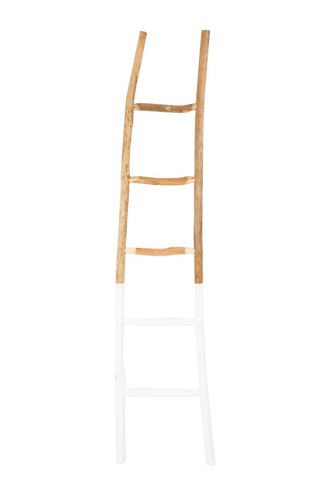 Archbald 5.9 ft Blanket Ladder Dovecove Color: Brown Dipped
