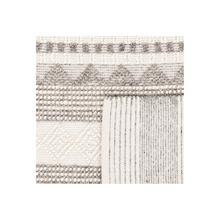 Jacques Hand Woven 60% Wool And 40% Cotton Striped Rug Union Rustic Rug Size: Rectangle 10' x 14'