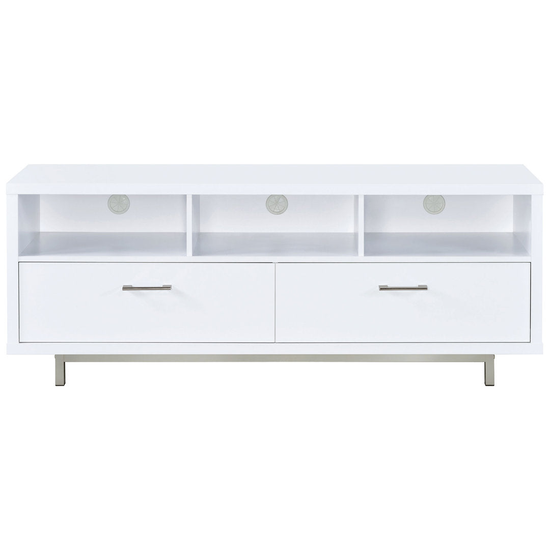 Alyvea TV Stand for TVs up to 65" Latitude Run® Color: White