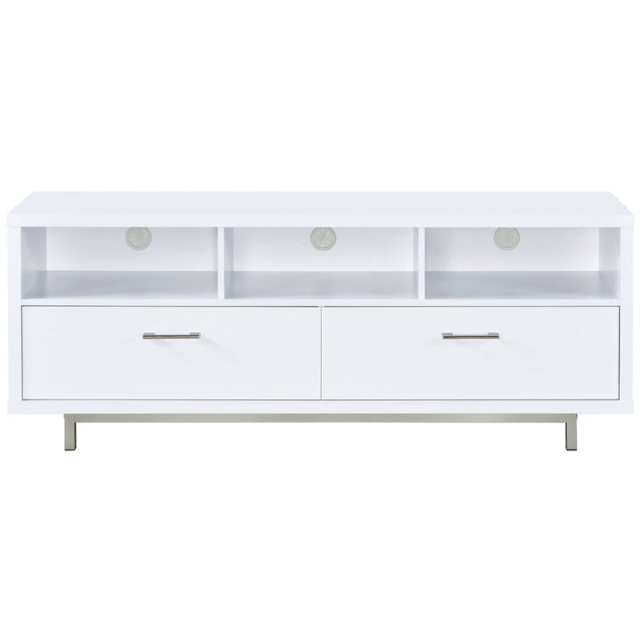 Alyvea TV Stand for TVs up to 65" Latitude Run® Color: White