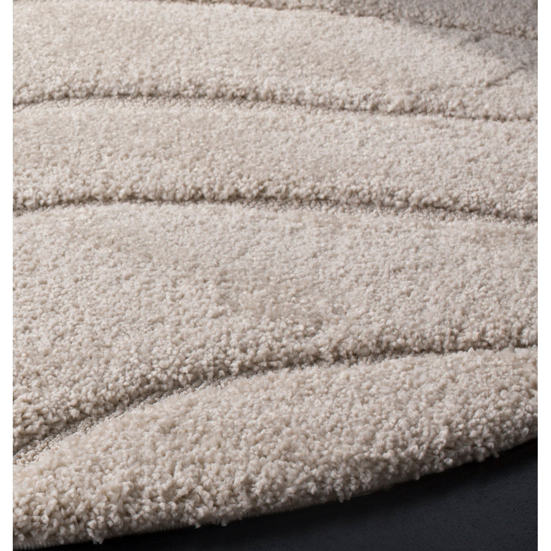 Ashal Abstract Cream Area Rug Wade Logan® Rug Size: Runner 2'3" x 7'