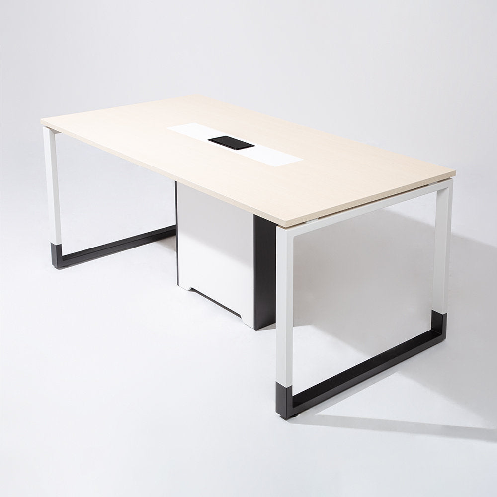 Rectangular Conference Table Inbox Zero Size: 29.53" H x 70.87" L x 35.43" W Top Finish: Light Oak