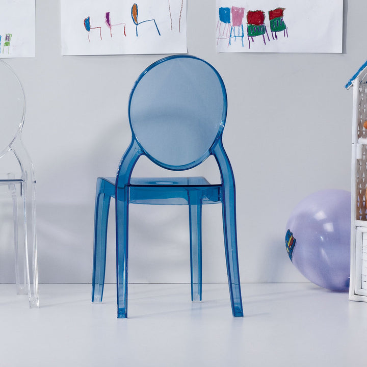 Jordon Kids 12.4'' Desk / Activity Chair Mistana™ Baby & Kids Color: Transparent Blue