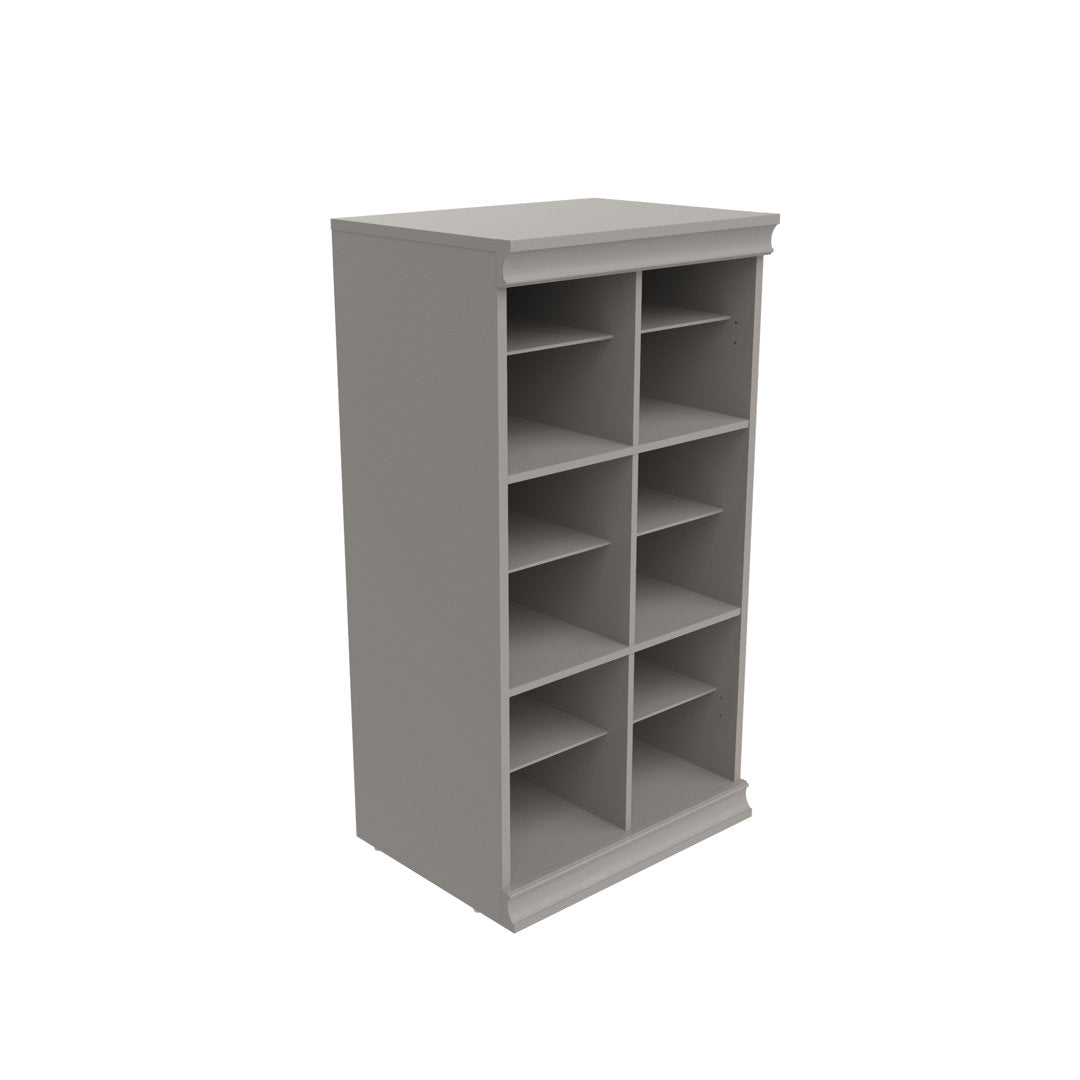 Modular Storage 68.76" W - 78" W Closet System ClosetMaid Finish: Taupe