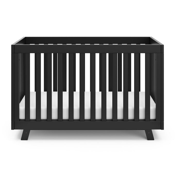 Beckett 3-in-1 Convertible Crib Storkcraft Color: Black Pieces Included: Crib