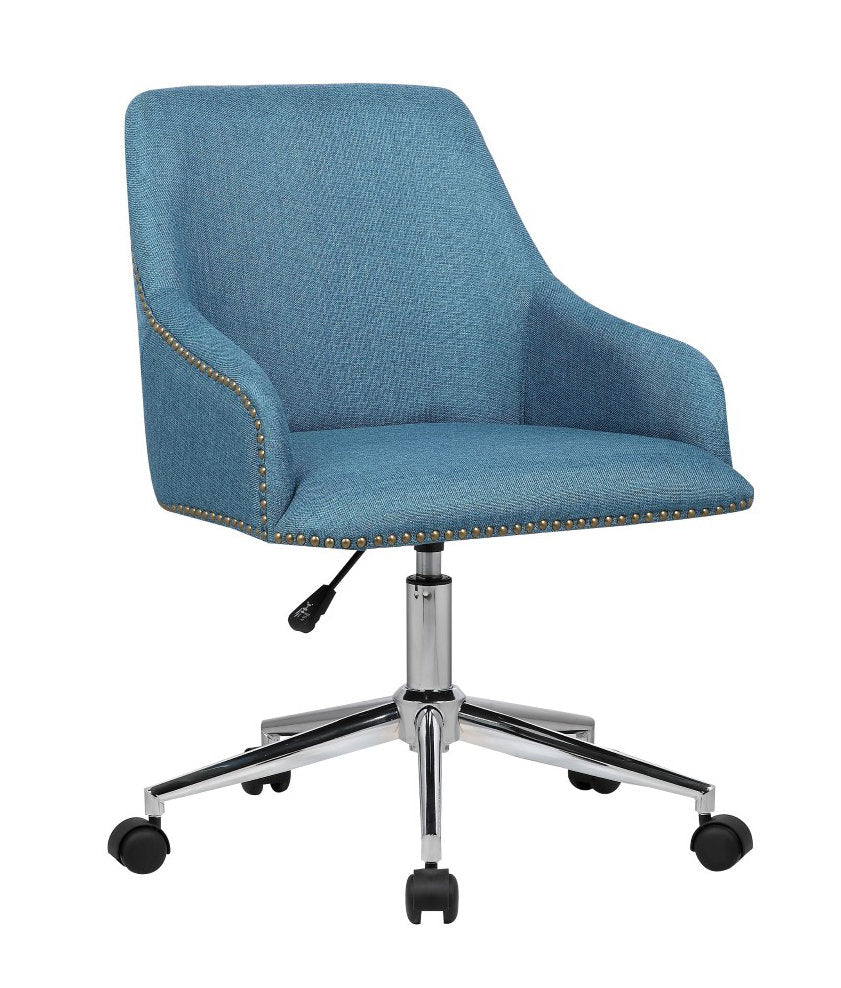 Aanshi Task Chair Lark Manor™ Upholstery Color: Teal