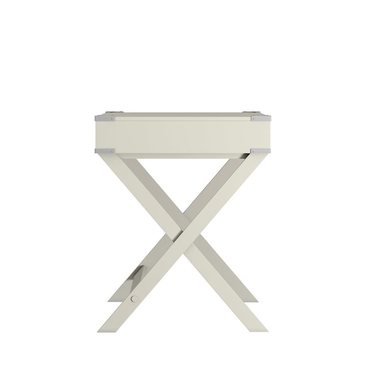 Whetzel Desk Mercury Row® Color: Silver Birch