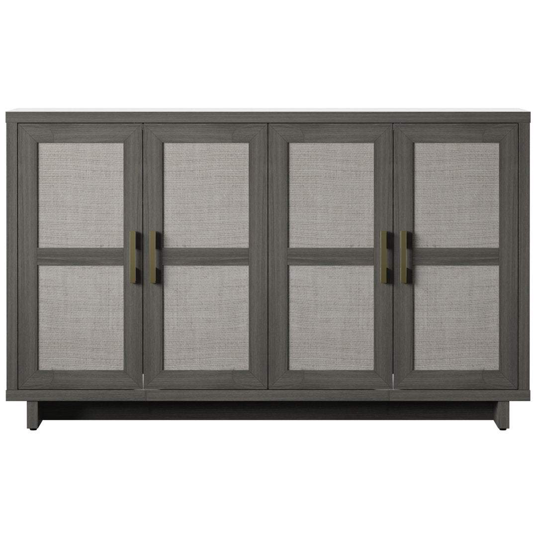 Portman 59.5" Wide Credenza Sand & Stable™ Color: Crete Oak