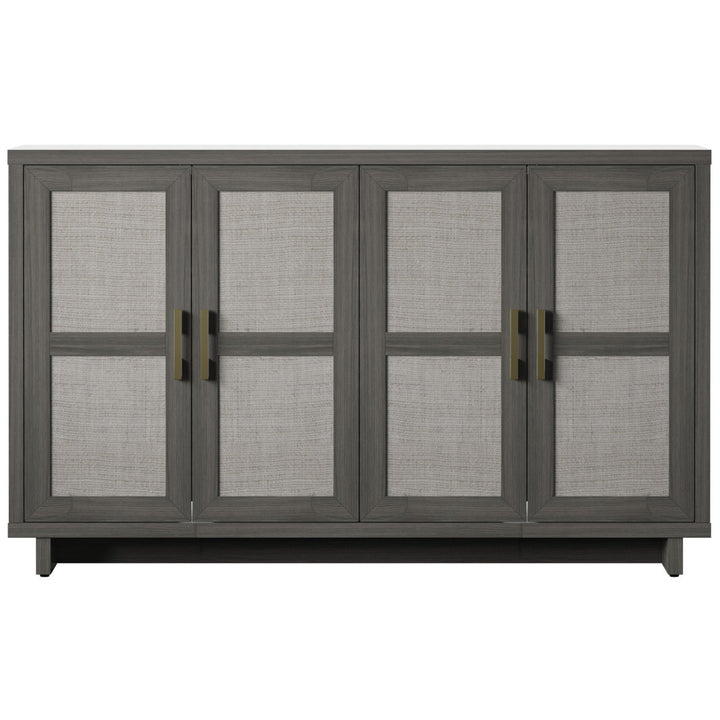 Portman 59.5" Wide Credenza Sand & Stable™ Color: Crete Oak