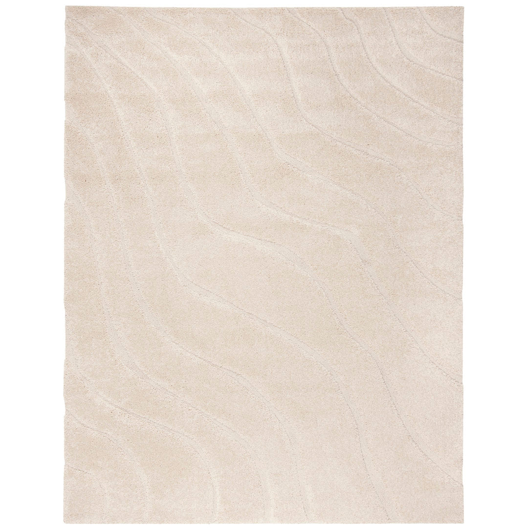 Ashal Abstract Cream Area Rug Wade Logan® Rug Size: Rectangle 9' x 12'