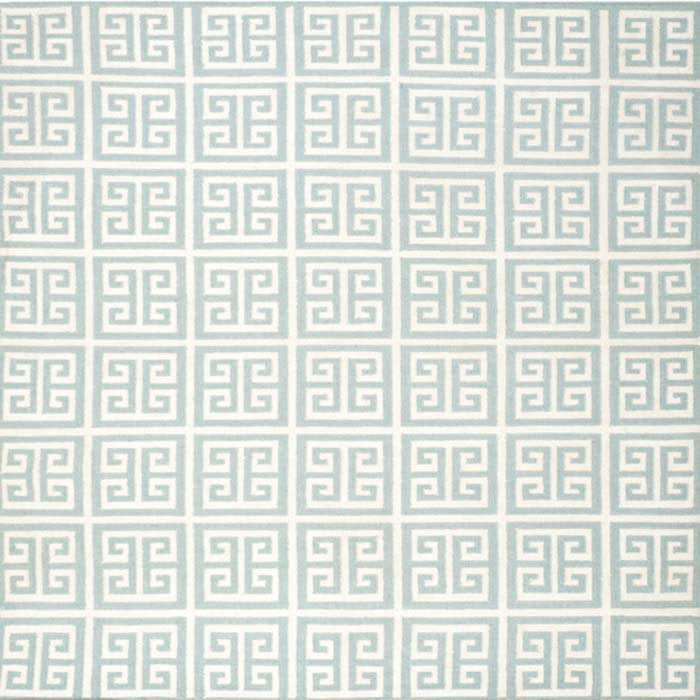 Rodgers Hand Woven Flat Weave 50% Banana Silk, 30% Wool, 20% Cotton Geometric Rug Ebern Designs Rug Size: Square 7' x 7'