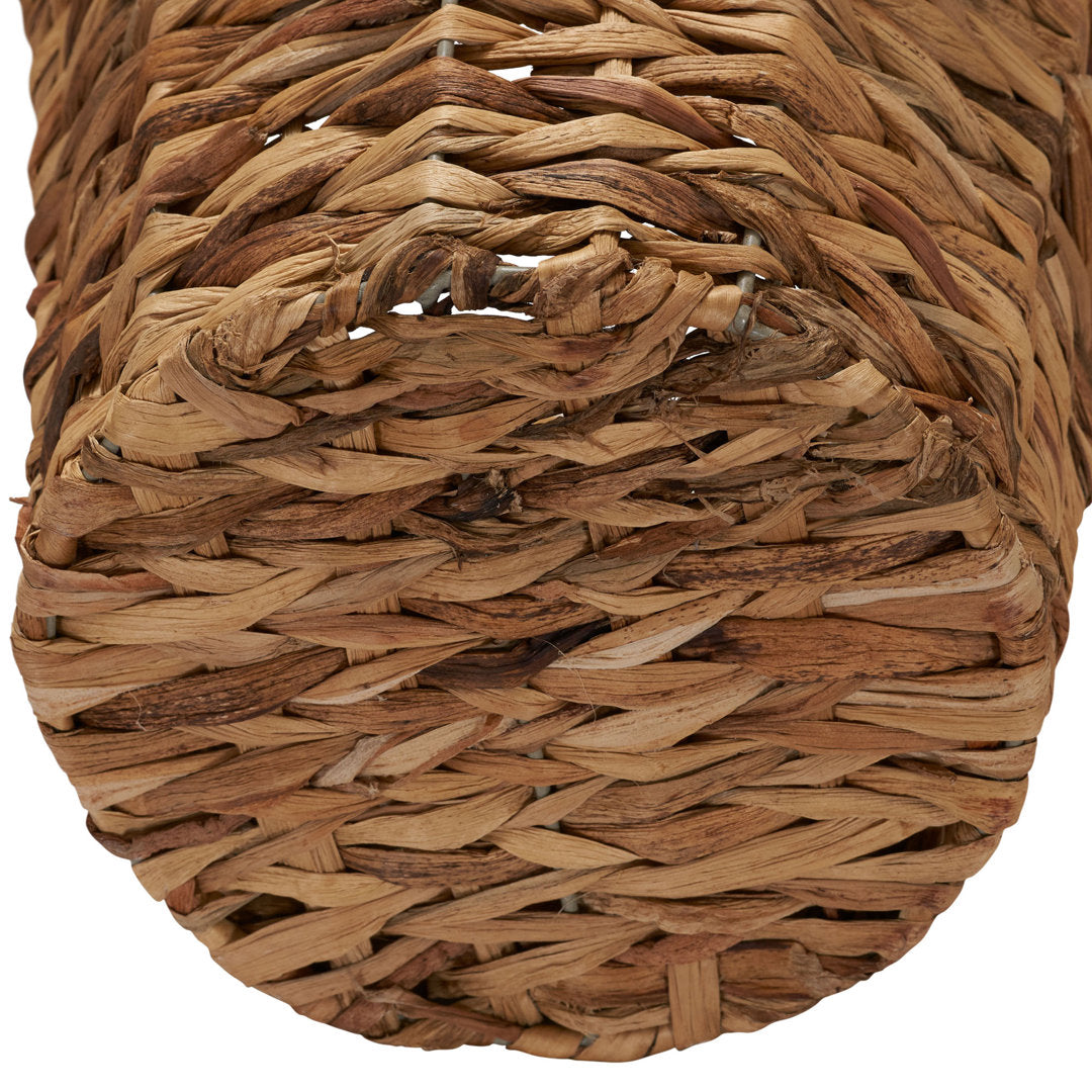 Bimal Paper Rope Gallon Waste Basket Bayou Breeze Color: Stained Hyacinth Capacity: 3 (Gallons)