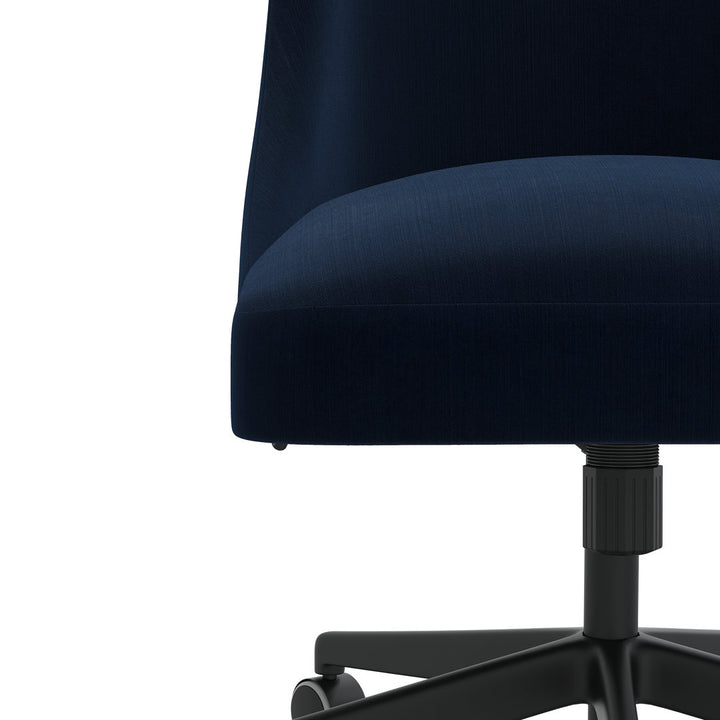 Acosta Task Chair AllModern Upholstery Color: Monaco Eclipse Velvet