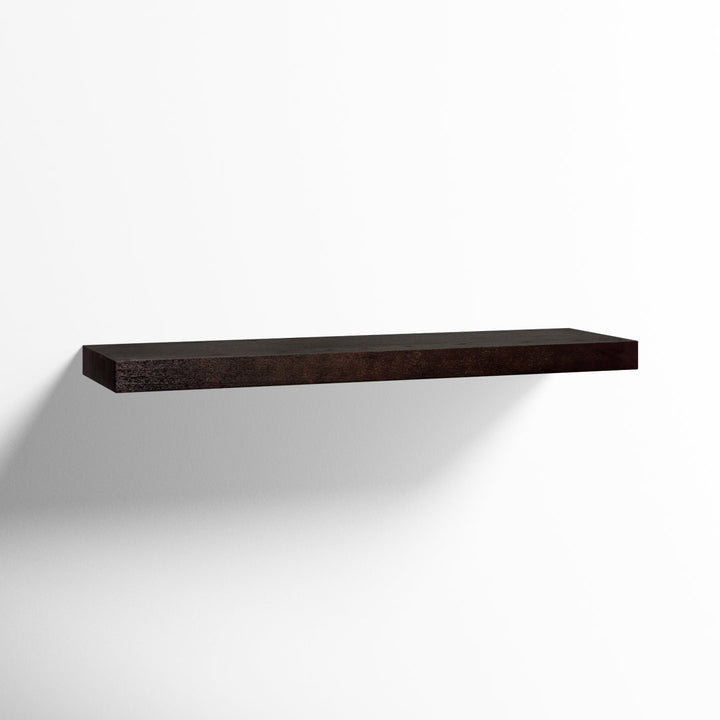 Sherice Floating Shelf AllModern Size: 1.97" H x 36.23" W x 10.24" D Finish: Wenge