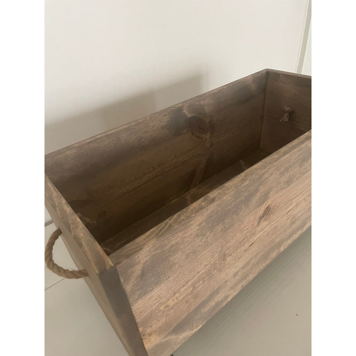 Addielynn Customizable Solid Wood Storage Box Gracie Oaks Customize: Yes