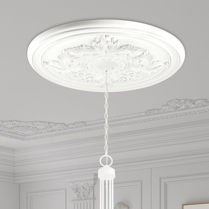 Monon Ceiling Madallion Charlton Home® Size: Medium