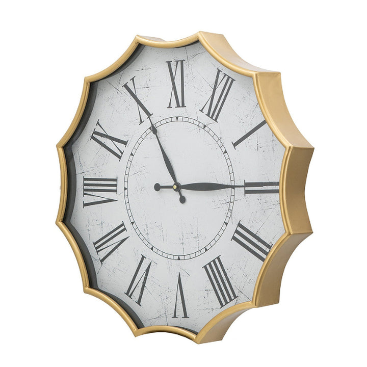 Jacqualin Metal Wall Clock House of Hampton®