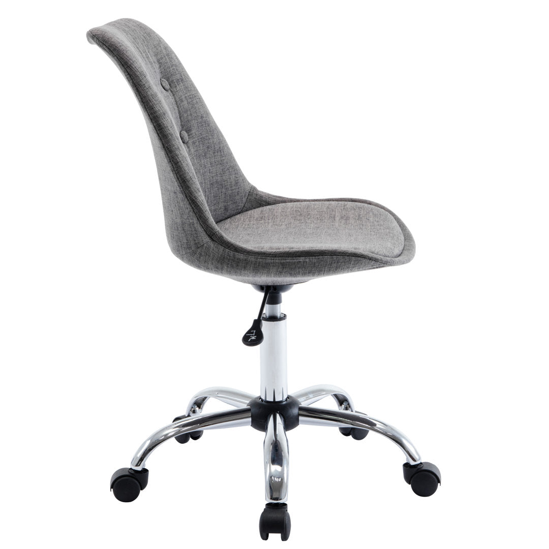 Tania Fabric Task Chair Mercury Row® Teen Upholstery Color: Gray