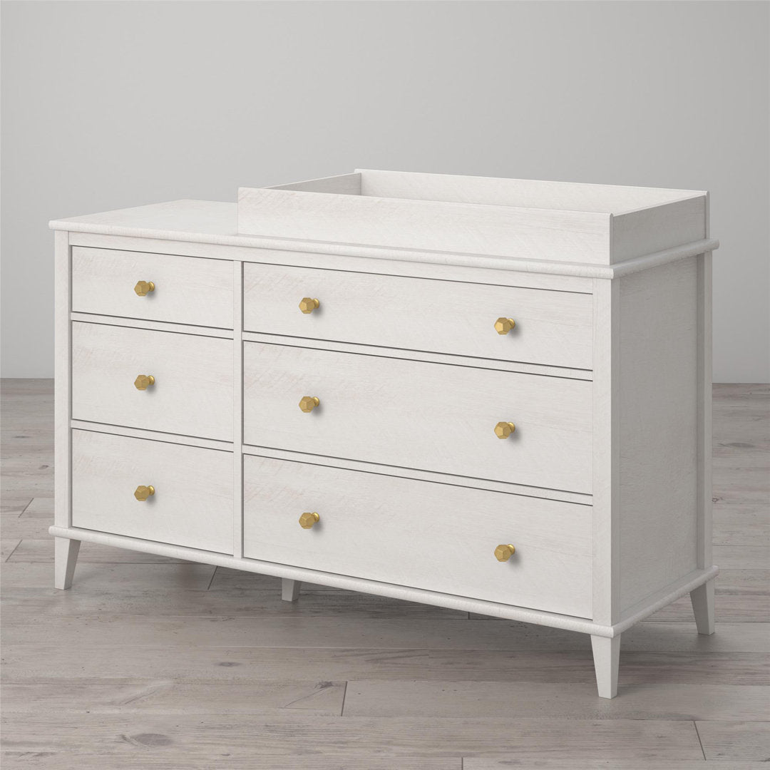 Monarch Hill Poppy Changing Table Dresser Little Seeds Color: Ivory Oak