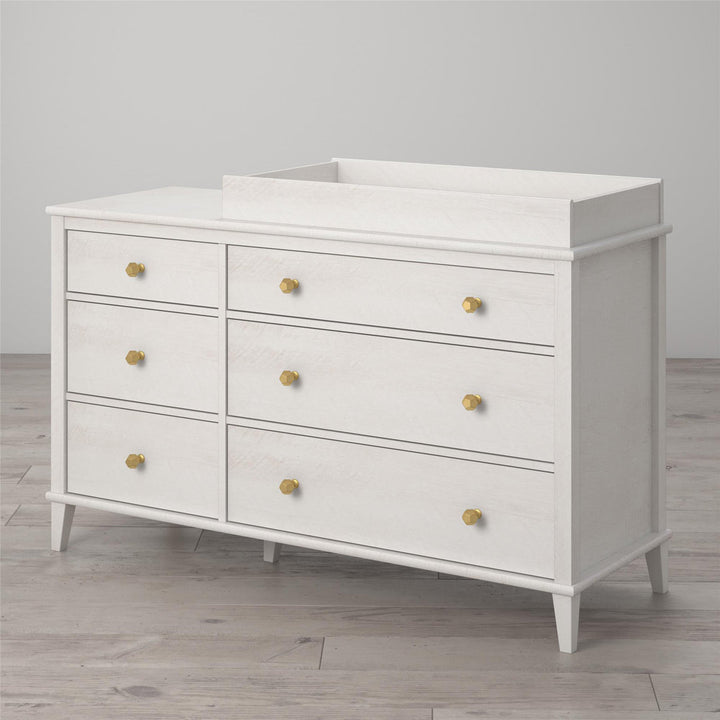 Monarch Hill Poppy Changing Table Dresser Little Seeds Color: Ivory Oak