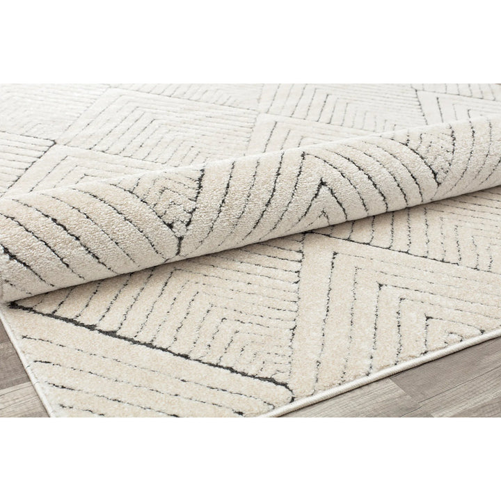 Cadence Contemporary Alabaster Area Rug CosmoLiving by Cosmopolitan Rug Size: Rectangle 9' x 12'