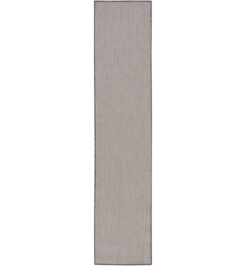 Leia Ivory/Charcoal Gray Indoor / Outdoor Area Rug Sand & Stable™ Rug Size: Runner 2'2" x 10'