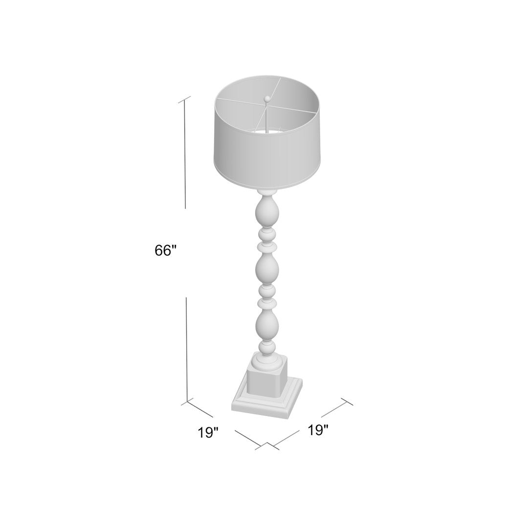Elena 66" Floor Lamp Kelly Clarkson Home