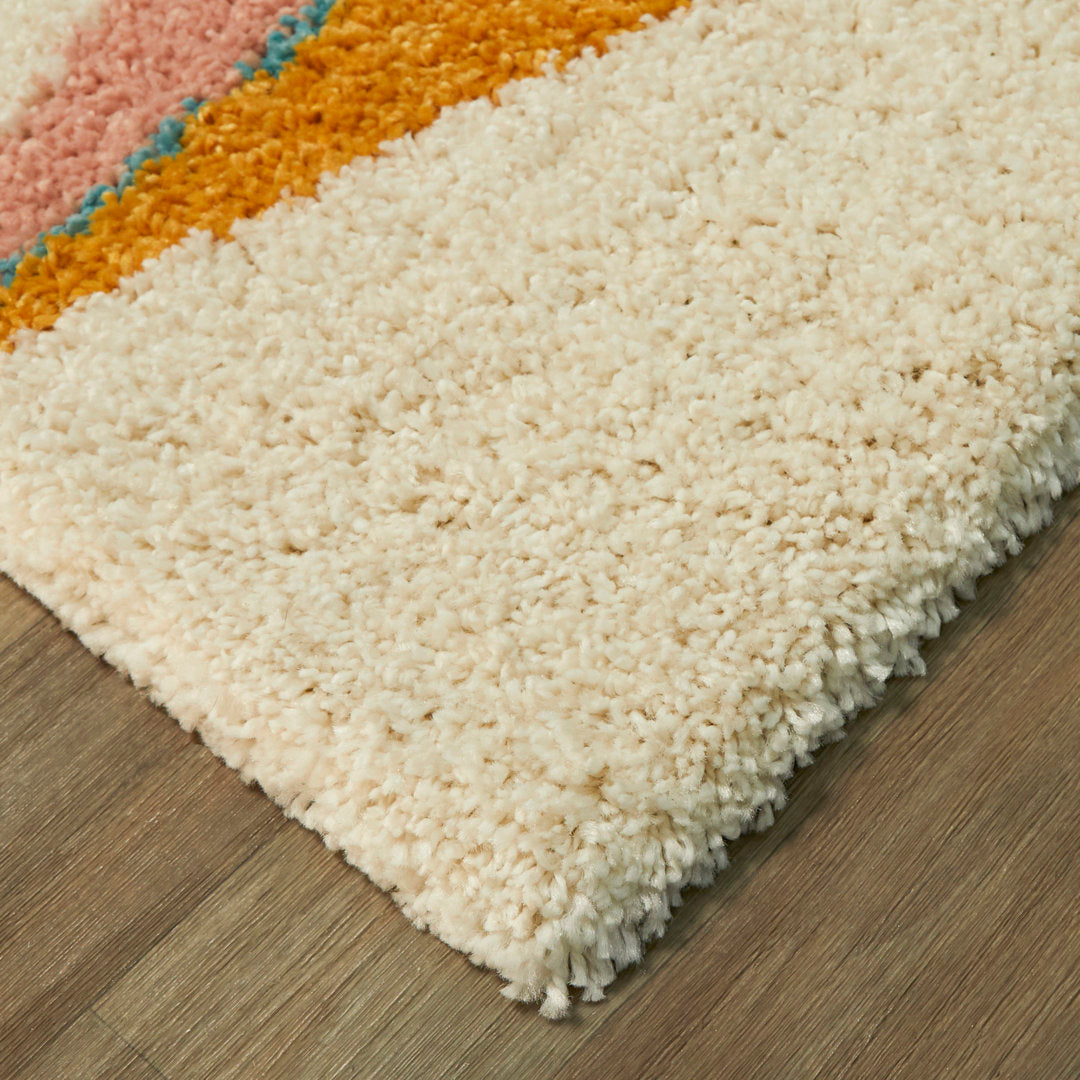 Bonifay Geometric Off White Area Rug Mercury Row® Rug Size: Rectangle 7'10" x 10'