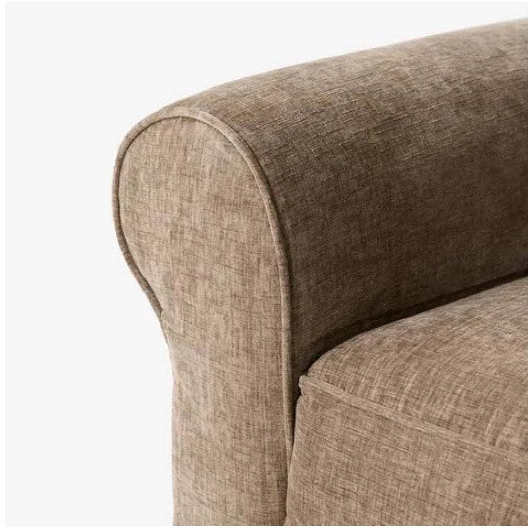 Ardmont 81'' Rolled Arm Sofa with Reversible Cushions Sand & Stable™ Fabric: Pop Sand