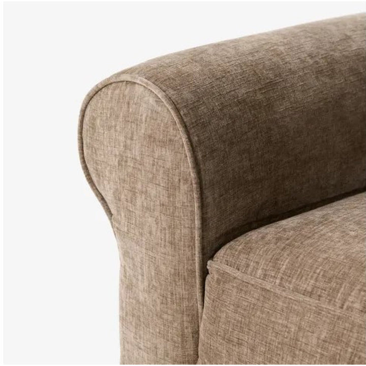 Ardmont 81'' Rolled Arm Sofa with Reversible Cushions Sand & Stable™ Fabric: Pop Sand