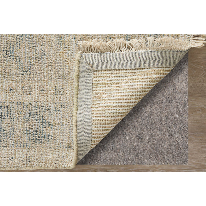 Alberdine Transitional Medallion Handmade Sand Rug Lark Manor™ Rug Size: Rectangle 7'6" x 9'6"