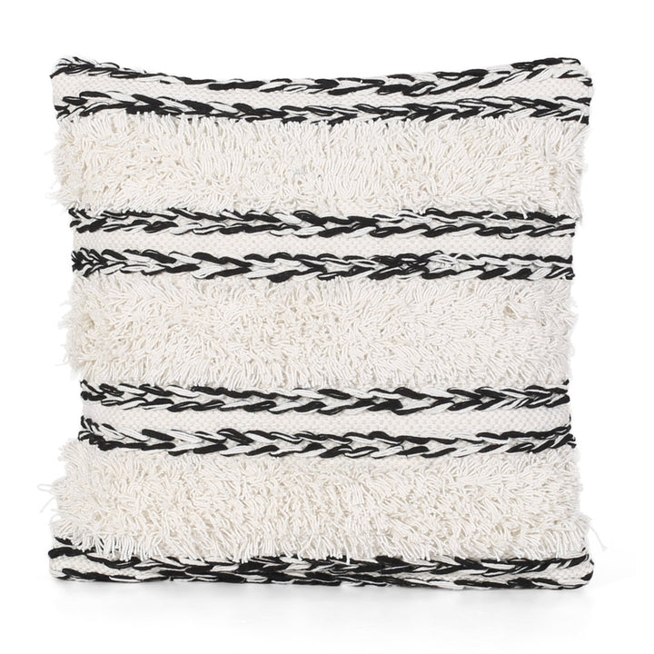 Cannock Boho Cotton Throw Pillow Cover Dakota Fields