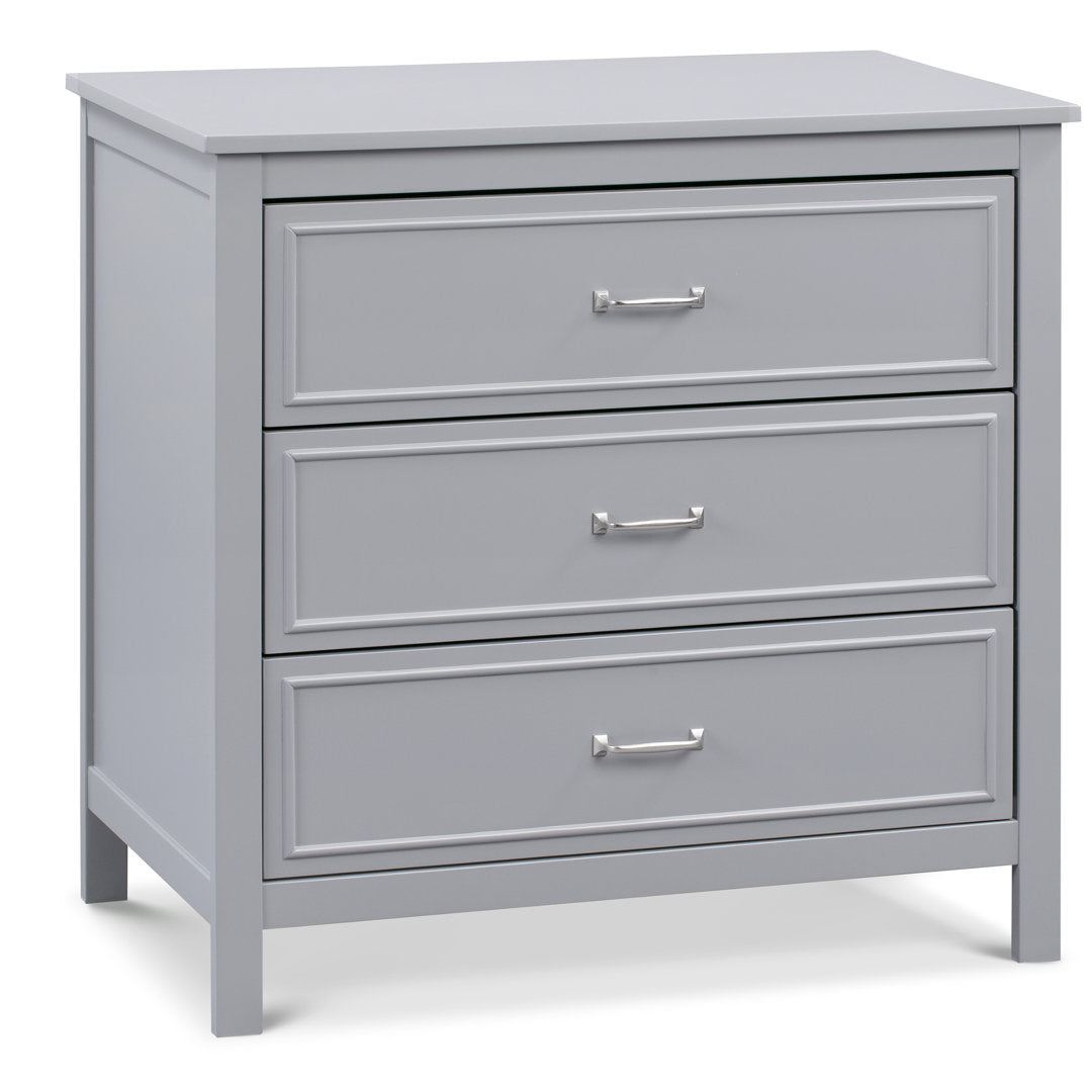 Charlie 3 Drawer Dresser daVinci Color: Gray