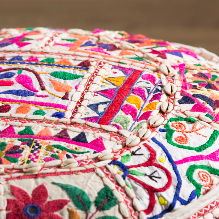 Lorna Floral Pouf Mistana™