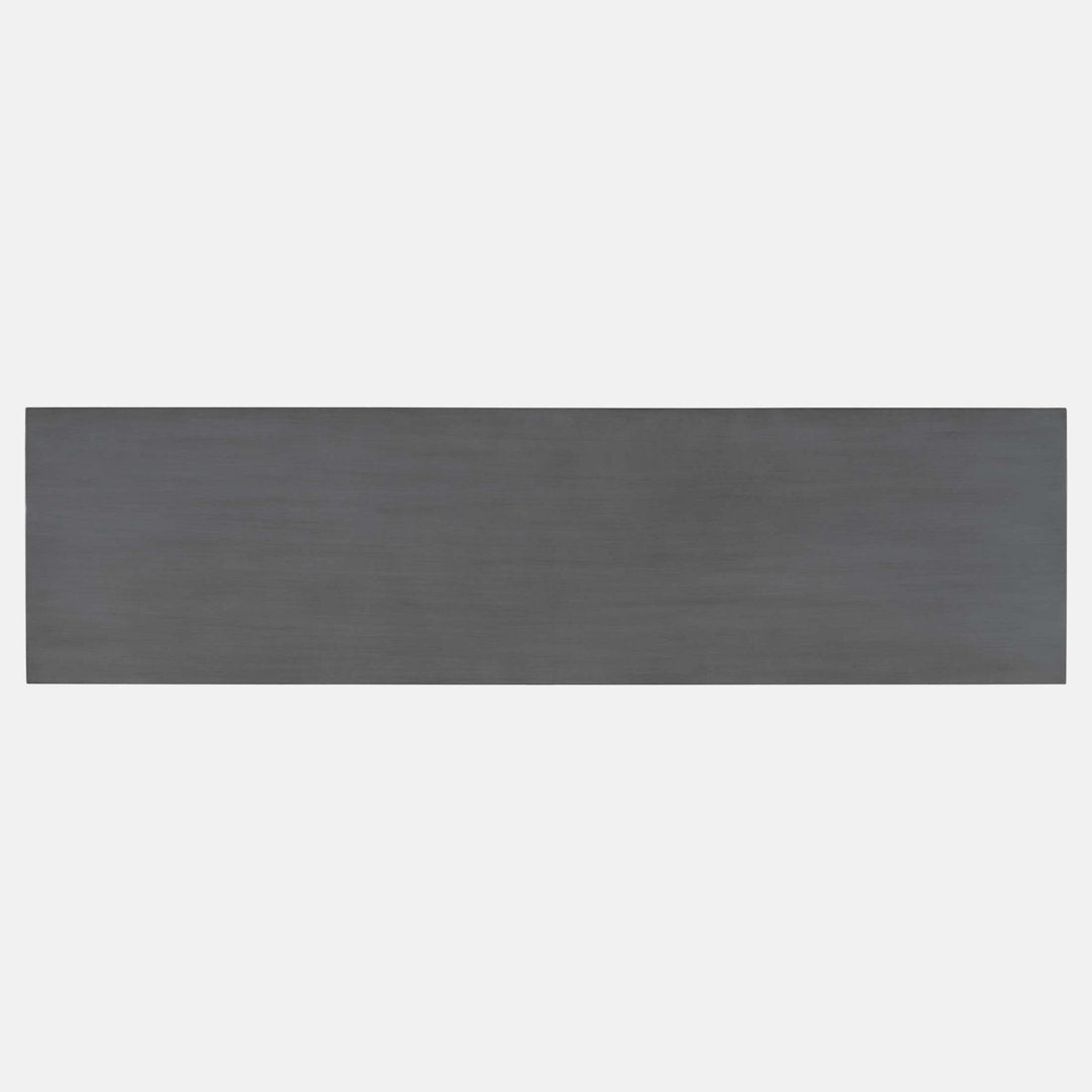 Thedrick 59" Extra Long Entryway Table Console Table 17 Stories Color: Dark Gray