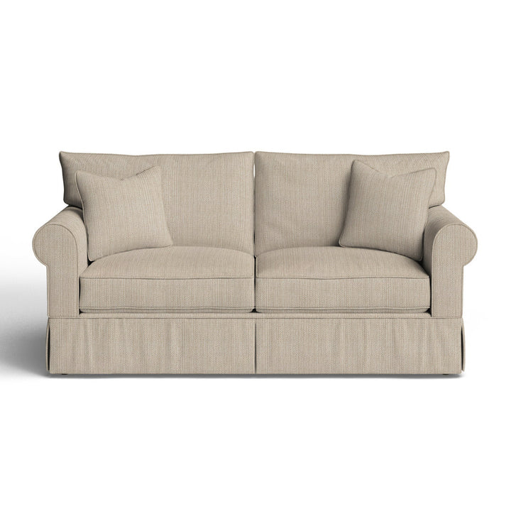 Amari 83" Slipcovered Sofa Wayfair Custom Upholstery™ Fabric: Canvas Granite Sunbrella® Canvas