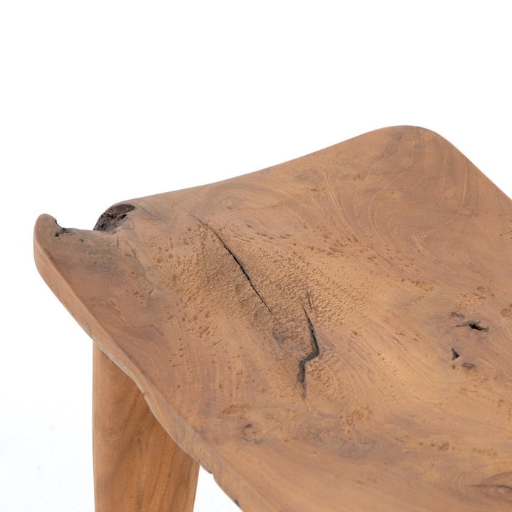 Marnier Solid Wood Utility Stool Joss & Main Color: Natural