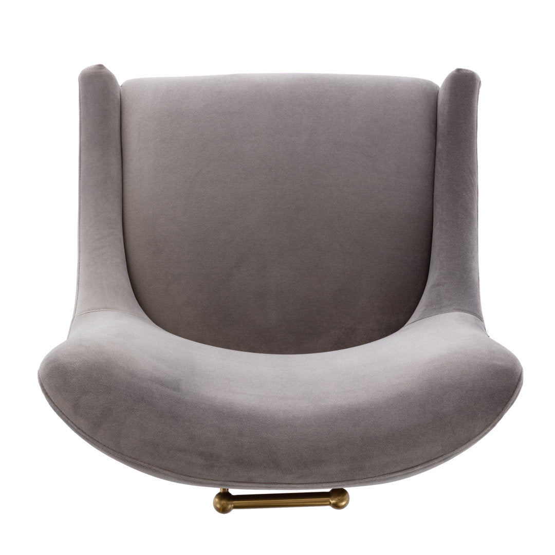Magallanes Velvet Upholstered Side Chair (Set of 2) Willa Arlo™ Interiors Upholstery Color: Gray