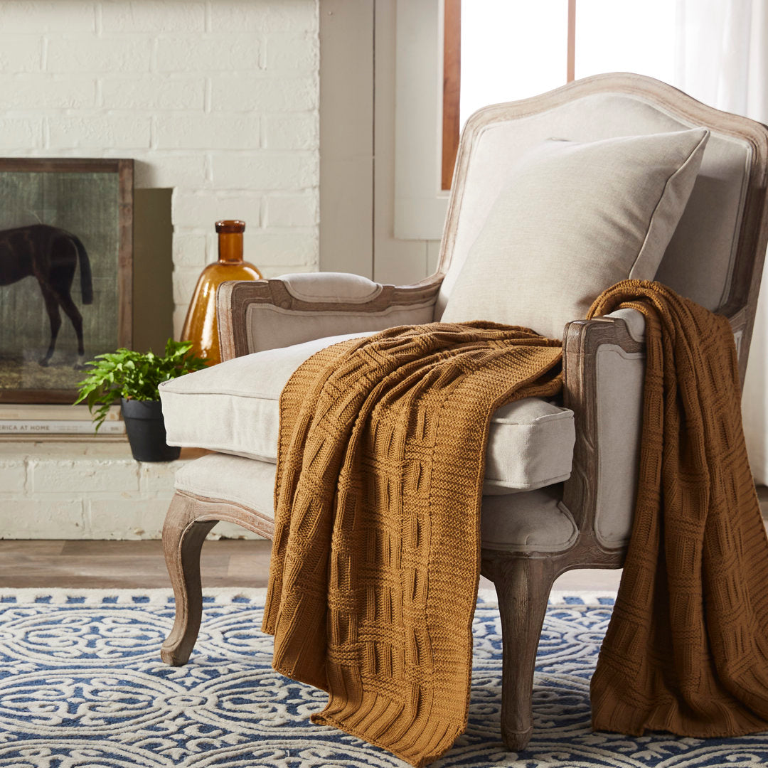 Duffield 73.91Cm Wide Polyester Armchair Three Posts™