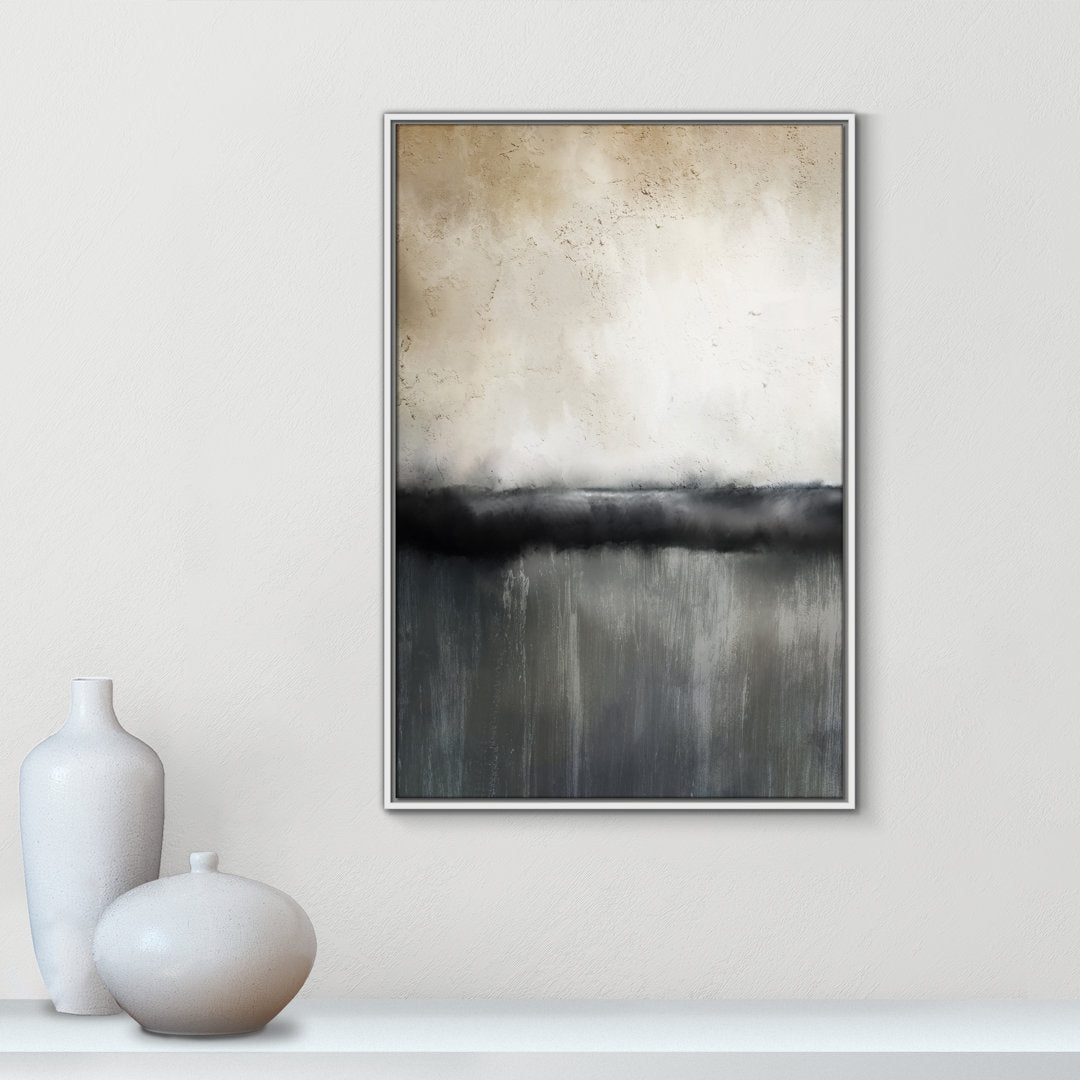 Sunset by Kimberly Allen Print Joss & Main Size: 37.5" H x 25.5" W x 2" D Format: White Framed Canvas