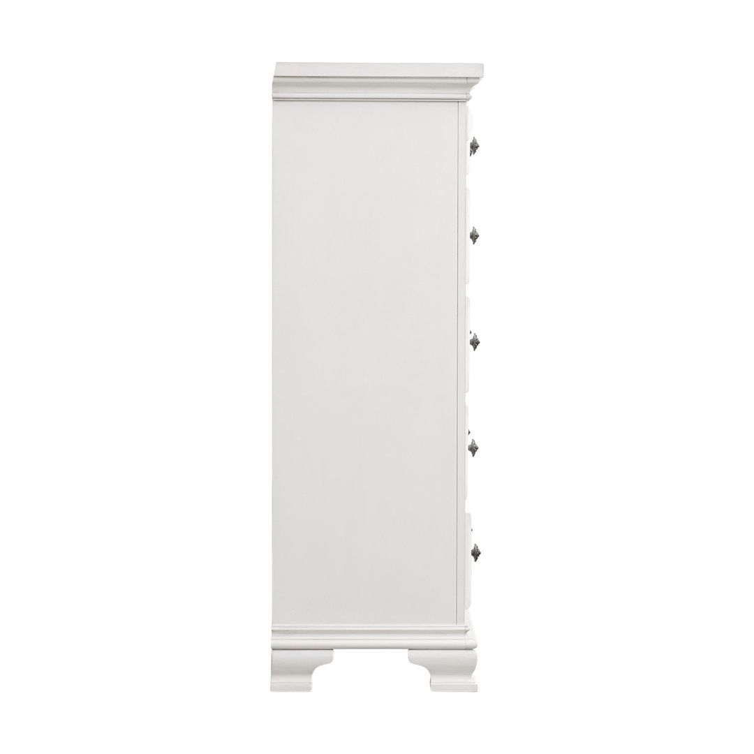Alauna 6 Drawer Chest Lark Manor™ Color: Antique White