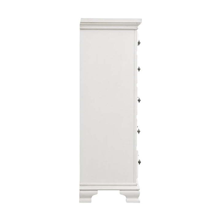 Alauna 6 Drawer Chest Lark Manor™ Color: Antique White