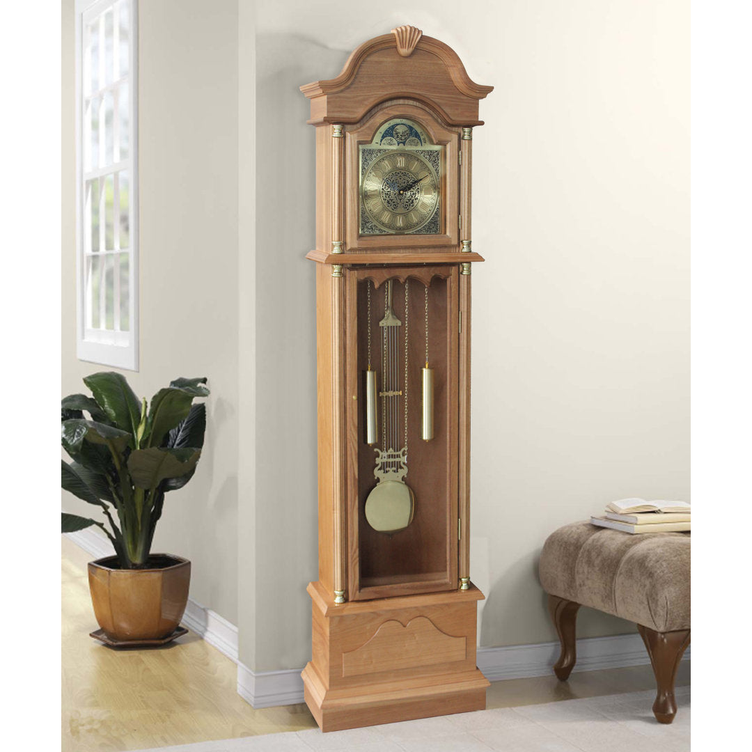 Traditional 72" Floor Standing Grandfather Clock Alcott Hill®