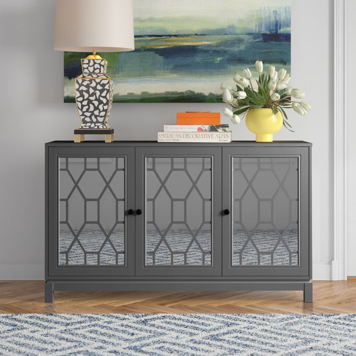 Alayna 54" Wide Sideboard Etta Avenue™ Color: Antique Gray